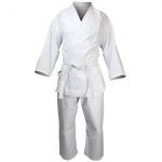 White Karate Gi with Belt