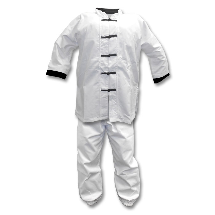 02-700x700 Traditional White Kung Fu Uniform ? Clean, Classic & Comfortable - Image 1