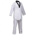 Premium Taekwondo Uniform (Dobok) ? Black V-Neck
