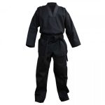 Black Taekwondo Uniform (Dobok) ? Premium All-Black Design
