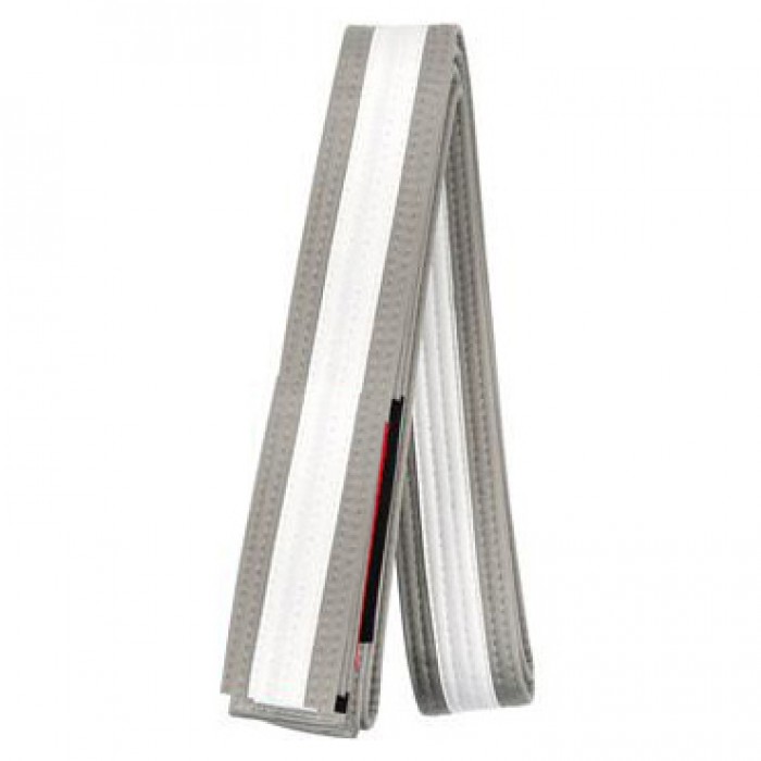 06-700x700 (5) Gray/White Jiu-Jitsu Belt ? Kids Progression Rank (Durable, Reinforced, High-Quality) - Image 1